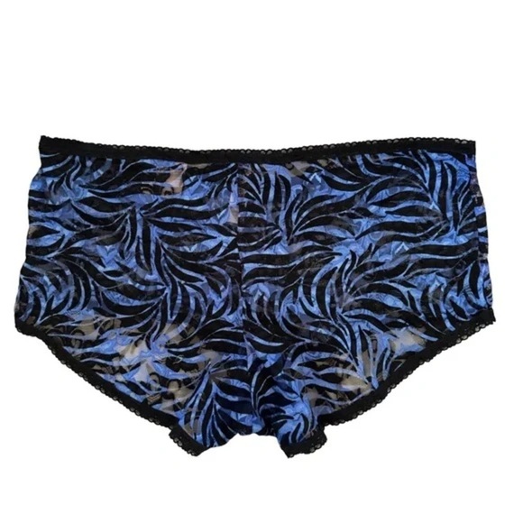 CACIQUE • Printed Lace Boyshort See You Hanky Panky Panties - Picture 2 of 3